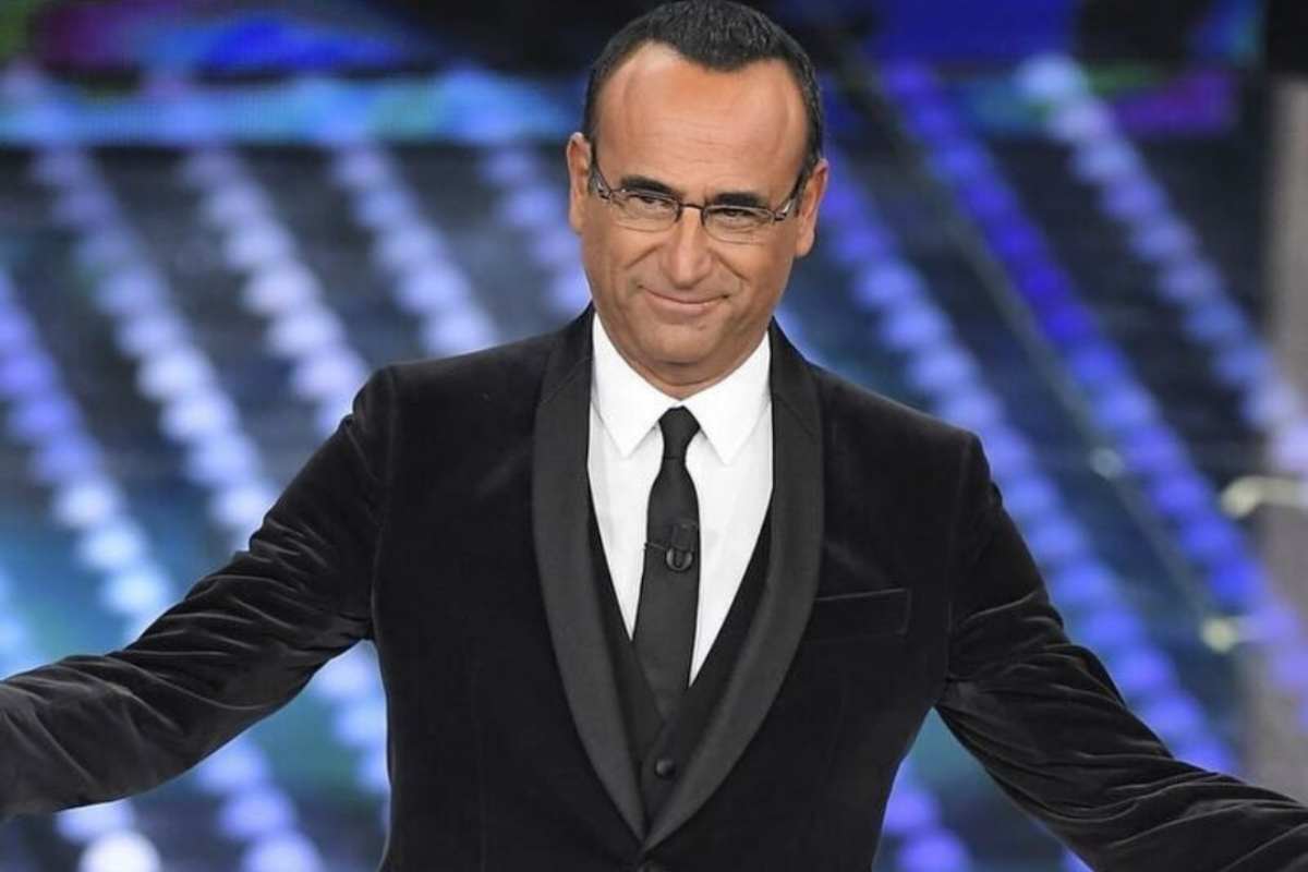 Carlo Conti via da Sanremo