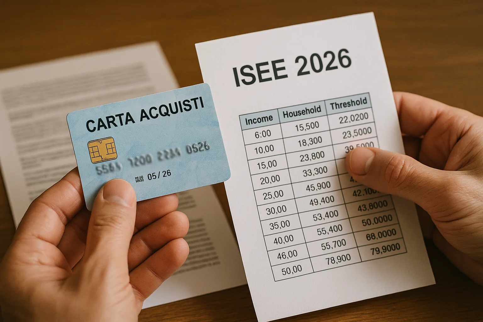 Carta Acquisti 2026: nuovi limiti ISEE a 8.230,81 euro, chi ha diritto e come fare domanda