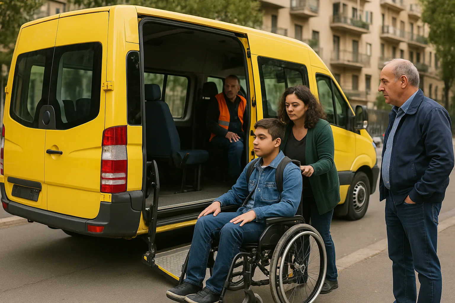 Trasporto scolastico disabili a Palermo: il Comune attiva controlli sulla qualità e numero WhatsApp per segnalazioni