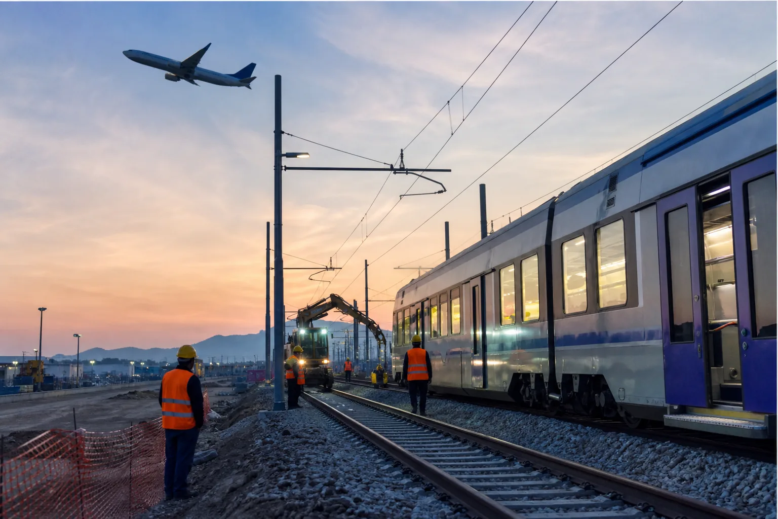 Lavori nodo Palermo: bus per l'aeroporto da novembre a febbraio 2027, treni sospesi